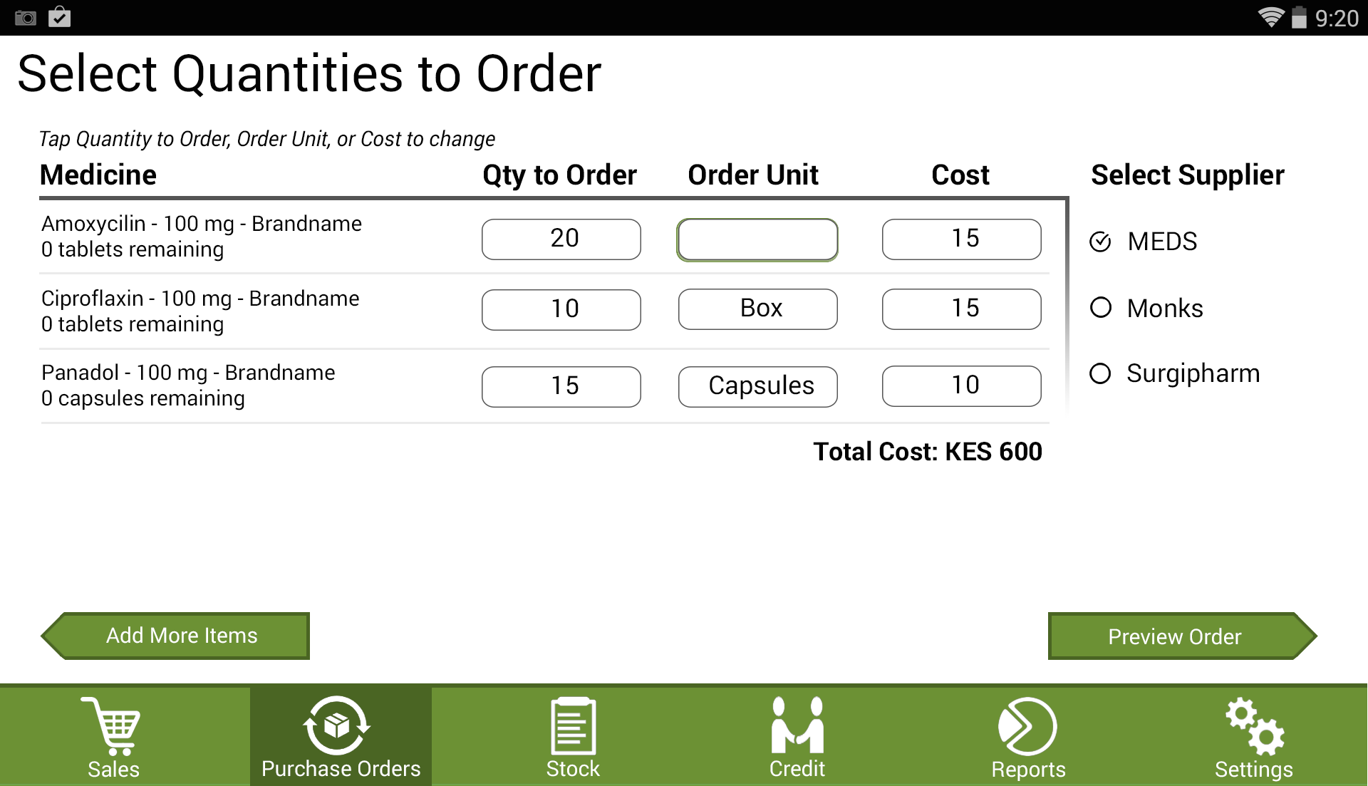 Miti Health app interface