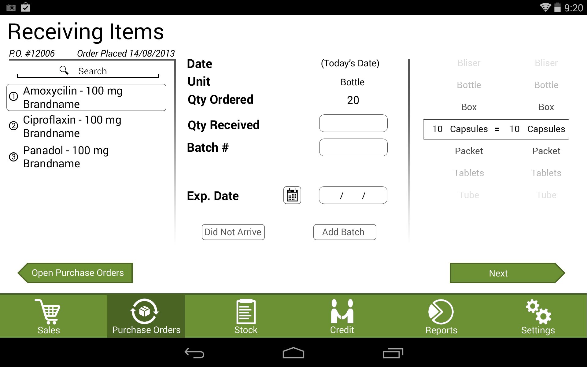 Miti Health app interface